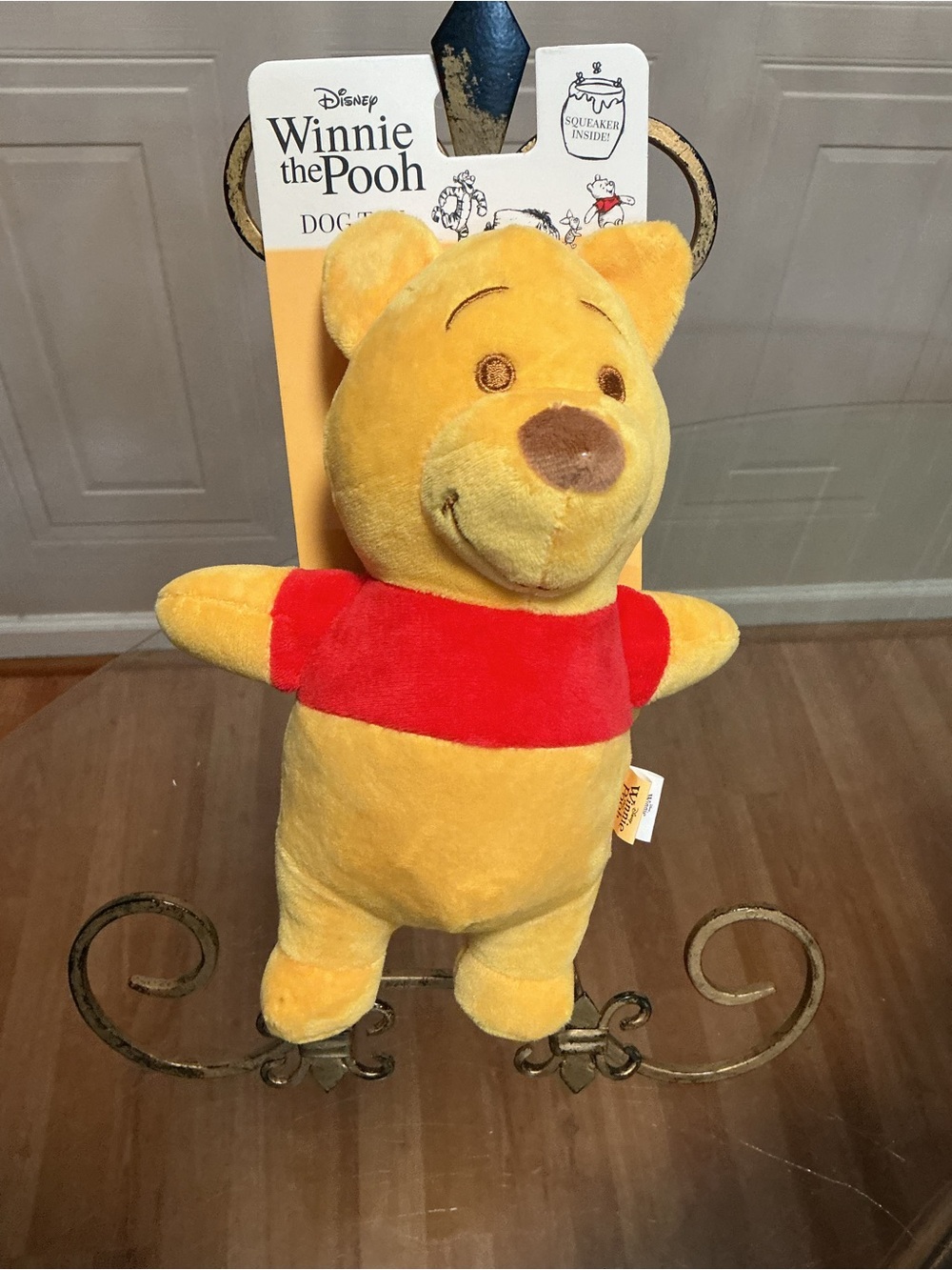 NEW 9" DISNEY WINNIE THE POOH PET DOG TOY GOOD FUN